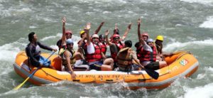 kullu manali water rafting spot